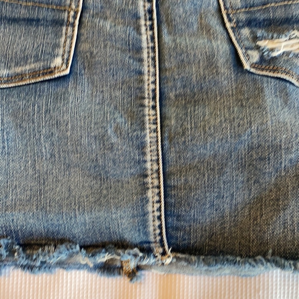 American Eagle next level stretch X jeans skirt 2 - Picture 12 of 12